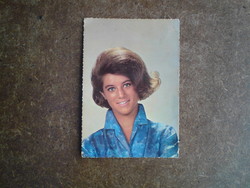 Sheila francia énekesnő régi képeslap fotója - (színész, énekes fotók)