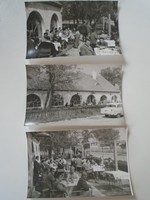 D198592 Régi fotók (3db) - Dunaújváros -Dunapentele  Pentele  -vendéglő     1960k