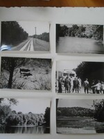 D198588   Régi fotók (6  db)     -  GEMENC  (Szekszárd, Baja)  Holt- Duna-ág     1960k