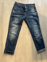 Women's jeans m/l with zipper pocket decoration