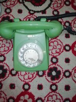 Régi zöld telefon