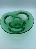 Art deco glass centerpiece, fruit bowl