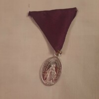 Wonderful medal with German inscription 2.3 x 1.6 cm