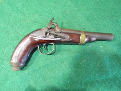 Front-loading pistol with Spanish lock