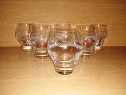 Averna amaro siciliano glass set - 6 pcs in one (18/k-10/k)