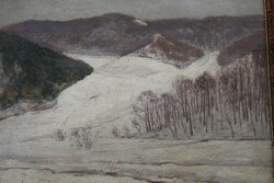 Szlányi Lajos ( 1869 -1949 ) -Téli erdő