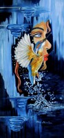 Kingfisher / oil painting / Mónika Katalin Pál