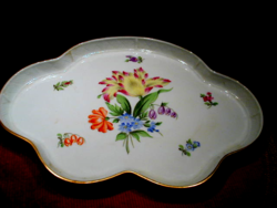 Herend flower pattern serving bowl