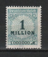 Misprints, curiosities 1309 (reich) mi 314 a p ht 3.00 euros postmark