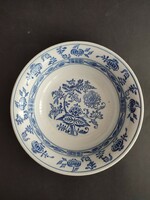 Antique onion pattern villeroy & boch dresden faience bowl - ep