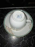 Porcelain cup + base in perfect condition
