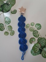 Crochet pacifier chain