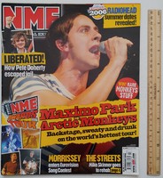 NME magazin 06/2/18 Maximo Park Arctic Monkeys Babyshambles Kooks Stellastarr Belle Sebastian RHCP