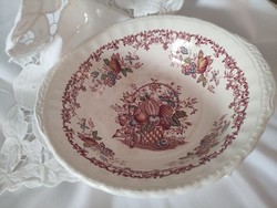 English fruits & flowers bowl