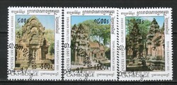 Kambodzsa 0387 Mi  1714-1716     1,30 Euró