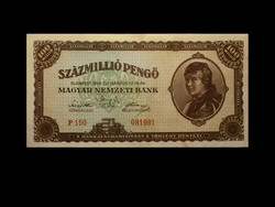 100 MILLIÓ PENGŐ - 1946  Inflációs bankjegy!