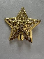 Mini star metal top decoration Christmas tree decoration