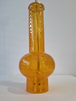 Vintage lámpa,függeszték Karcagi fátyolüveg búrával -  60 cm