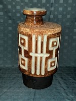 Rare Zsolnay pyrogranite floor vase (c0002)