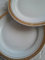 Alföldi  tányér aranycsikos  17 cm párban