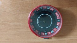 (K) old small roulette game made in Japan