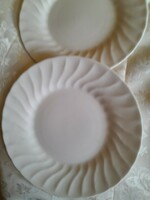 Angol feher tányér 20 cm párban