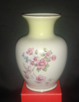 Porcelain vase with Raven House flower pattern / 18 cm