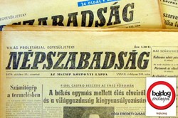 1963 november 21  /  Népszabadság  /  Születésnapra :-) Eredeti, régi ÚJSÁG Ssz.:  25198