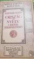 Ország és nyelv a magyar történelemben (Szent István ) - 1928 Balogh Albin