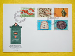 1986. Svájc FDC - Évfordulók bélyegsorral
