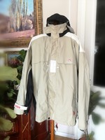 Newport xxl beige-black water repellent jacket transitional sailing jacket mb 150 cm
