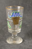 Antique bieder glass cup 565