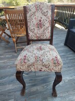 Neobarokk stílusú szék eladó