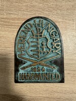 Herend bronze plaque