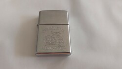 (K) Zippo benzines öngyújtó  hátuljára gravírozva: Albi