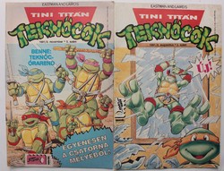 Tini Titán Teknőcök képregény 2 db 1991/2, 5 - Tini Nindzsa Teknőcök