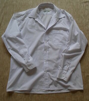Long-sleeved men's shirt 4.: White shirt (newsmen)