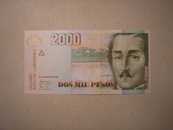 Kolumbia-2000 Pesos 2012 UNC