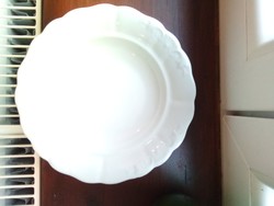 Zsolnay régi vastag falú tányér 24cm