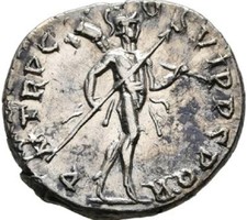Trajanus (98-117) Denar (EXTRA) 3,09g. Mars, Római Birodalom
