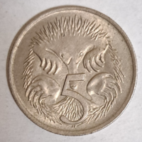 1966.  Ausztrália 5 Cent (562)