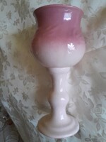 Antique goblet pink 21 cm