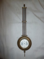 Antique wall clock pendulum