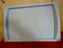 Light blue plastic tray, size 45x30 cm. Jokai.