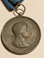 Vitéz Nagybányai Horty Miklós erdélyi részek felszabadulására készült szürke hadifém emlékérme 1940.