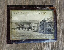 Dobsina Fő tér apró kép a századelőről