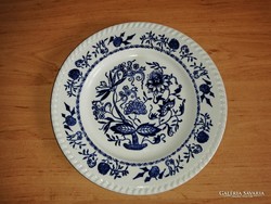 Francia porcelán hagymamintás falitányér - 24 cm (3p)