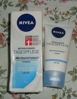 New. Moisturizing face cream with spf 15, nivea, 50 ml.