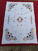 Embroidered tablecloth tablecloth nostalgia home decoration