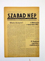 1953 June 14 / free people / birthday newspaper :-) original, old newspaper no.: 26082